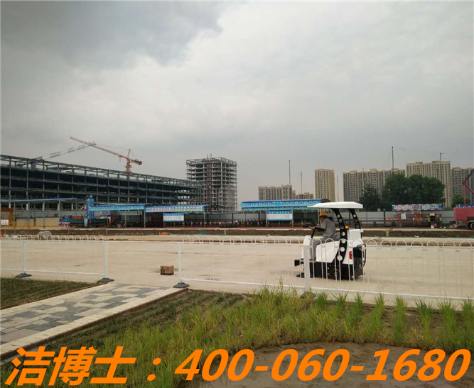 潔博士駕駛掃地車(chē)客戶(hù)案例—北京城建地鐵7號線(xiàn)