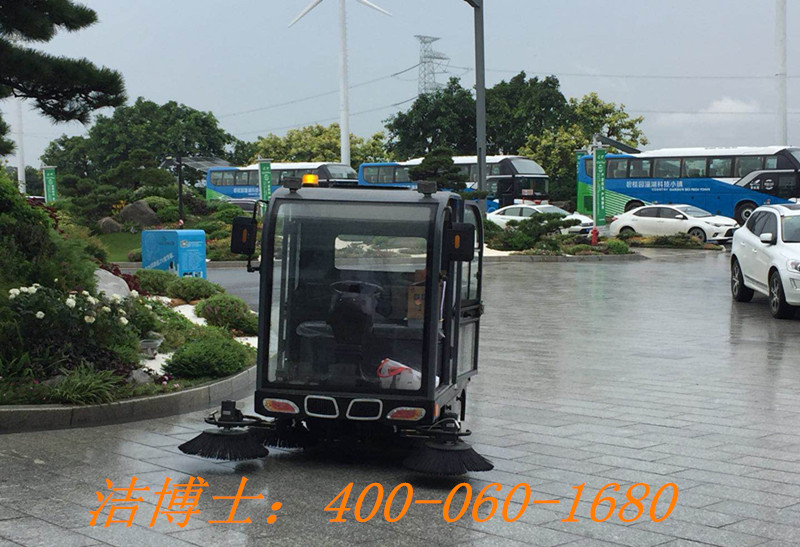 潔博士電動(dòng)掃地車(chē)客戶(hù)案例——碧桂園惠州潼湖科技小鎮