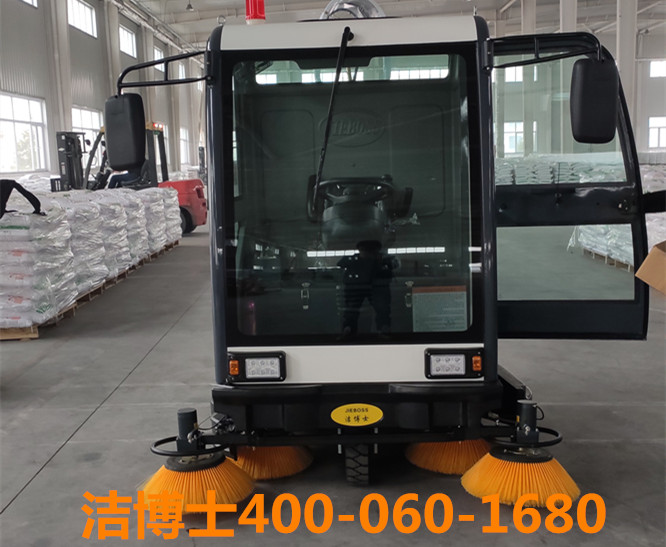 潔博士駕駛掃地機客戶(hù)案例-河北兄弟路標科技有限